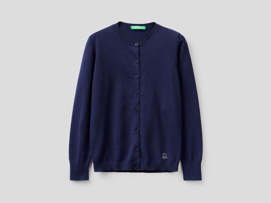 United Colors Of Benetton / Кардиган вязаный для девочки