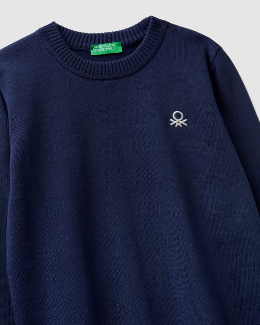 United Colors Of Benetton / Джемпер трикотажный для мальчика - фото 2