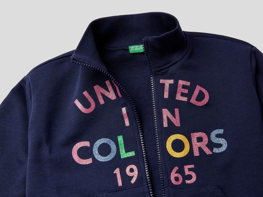 United Colors Of Benetton / Толстовка для девочки - фото 3