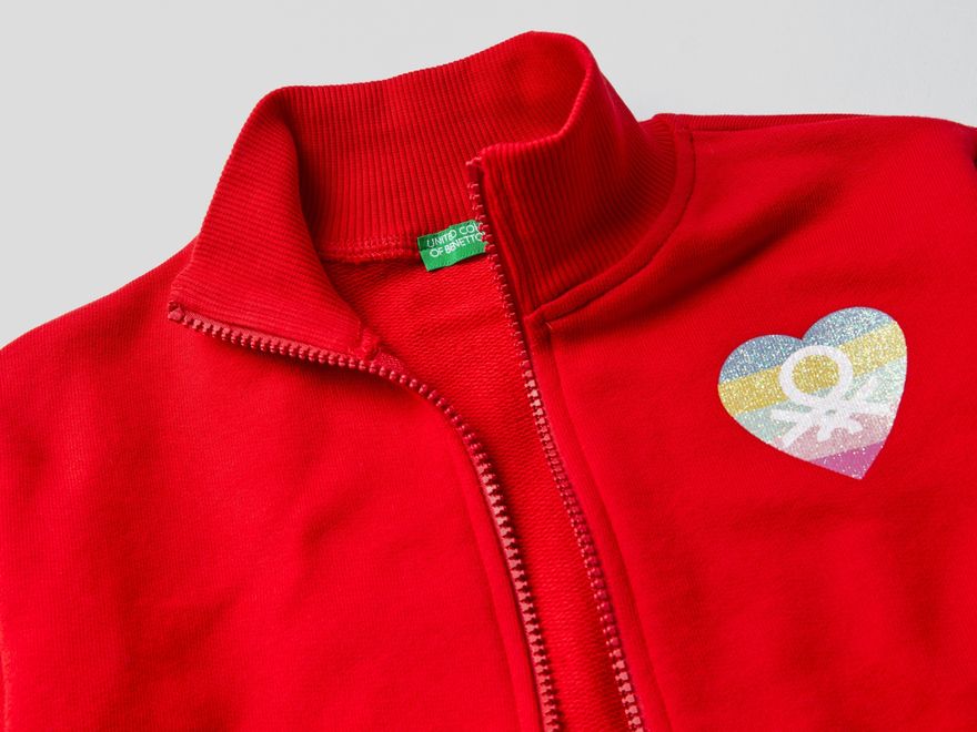 United Colors Of Benetton / Толстовка для девочки - фото 2