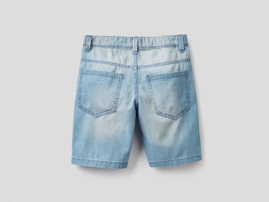 United Colors Of Benetton / Шорты джинсовые для мальчика - фото 2