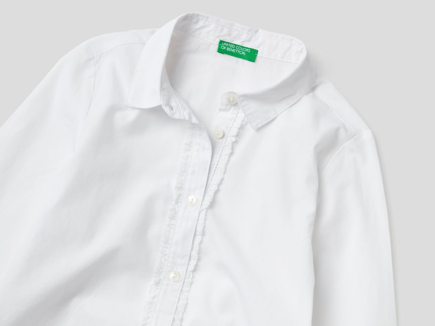 United Colors Of Benetton / Блузка для девочки - фото 3