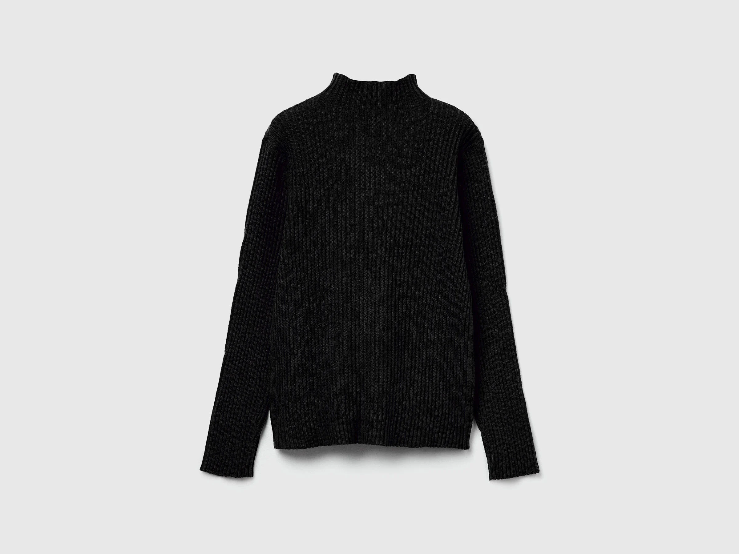 United Colors Of Benetton / Водолазка в рубчик для девочки