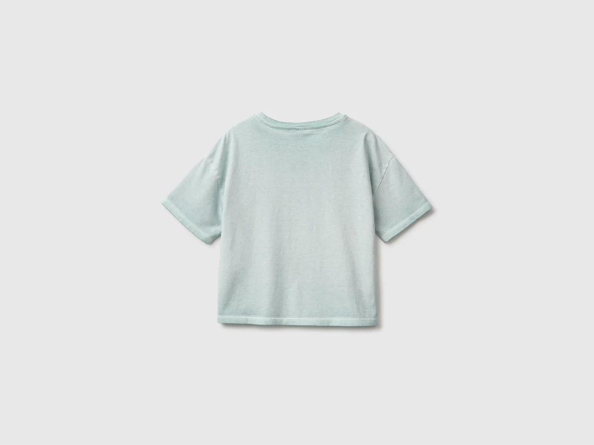 United Colors Of Benetton / Футболка с принтом для девочки - фото 2