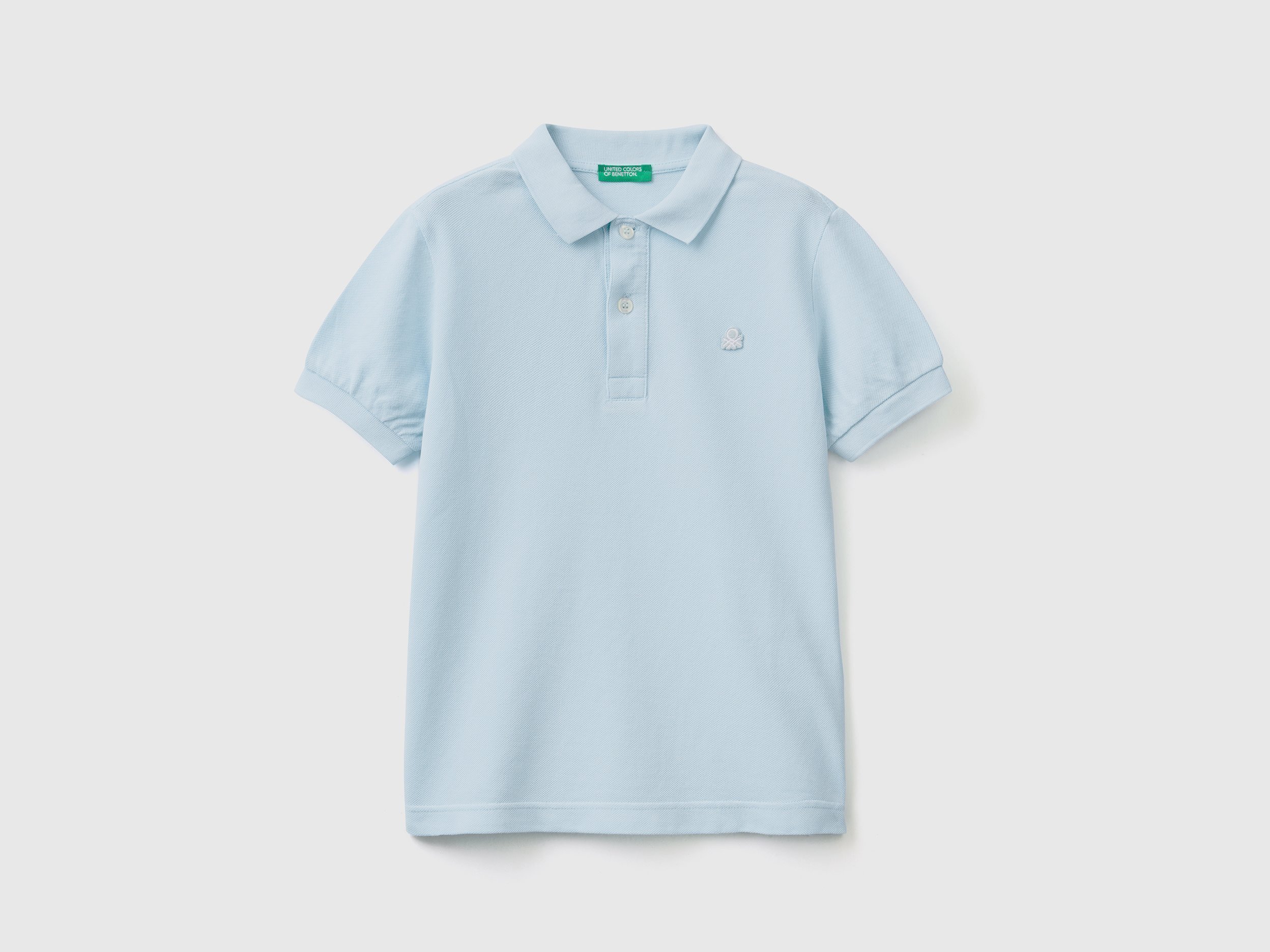United Colors Of Benetton / Поло из ткани пике с коротким рукавом для мальчика