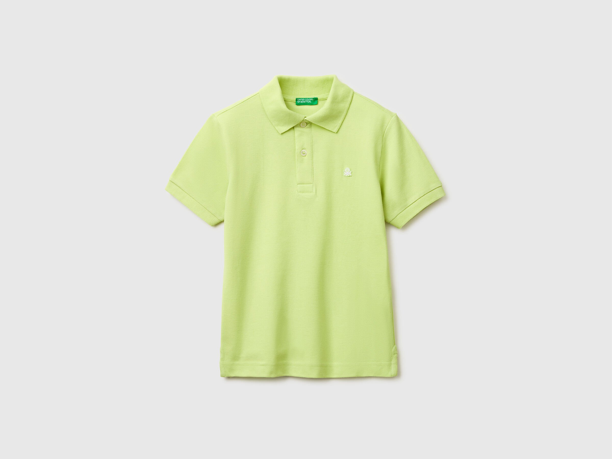 United Colors Of Benetton / Поло из ткани пике с коротким рукавом для мальчика