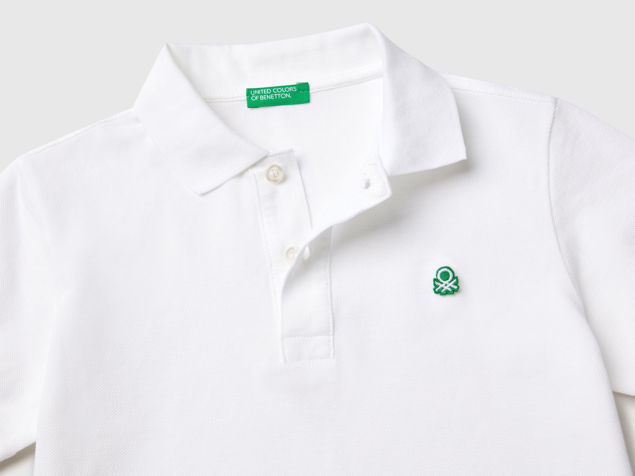 United Colors Of Benetton / Поло из ткани пике с коротким рукавом для мальчика
