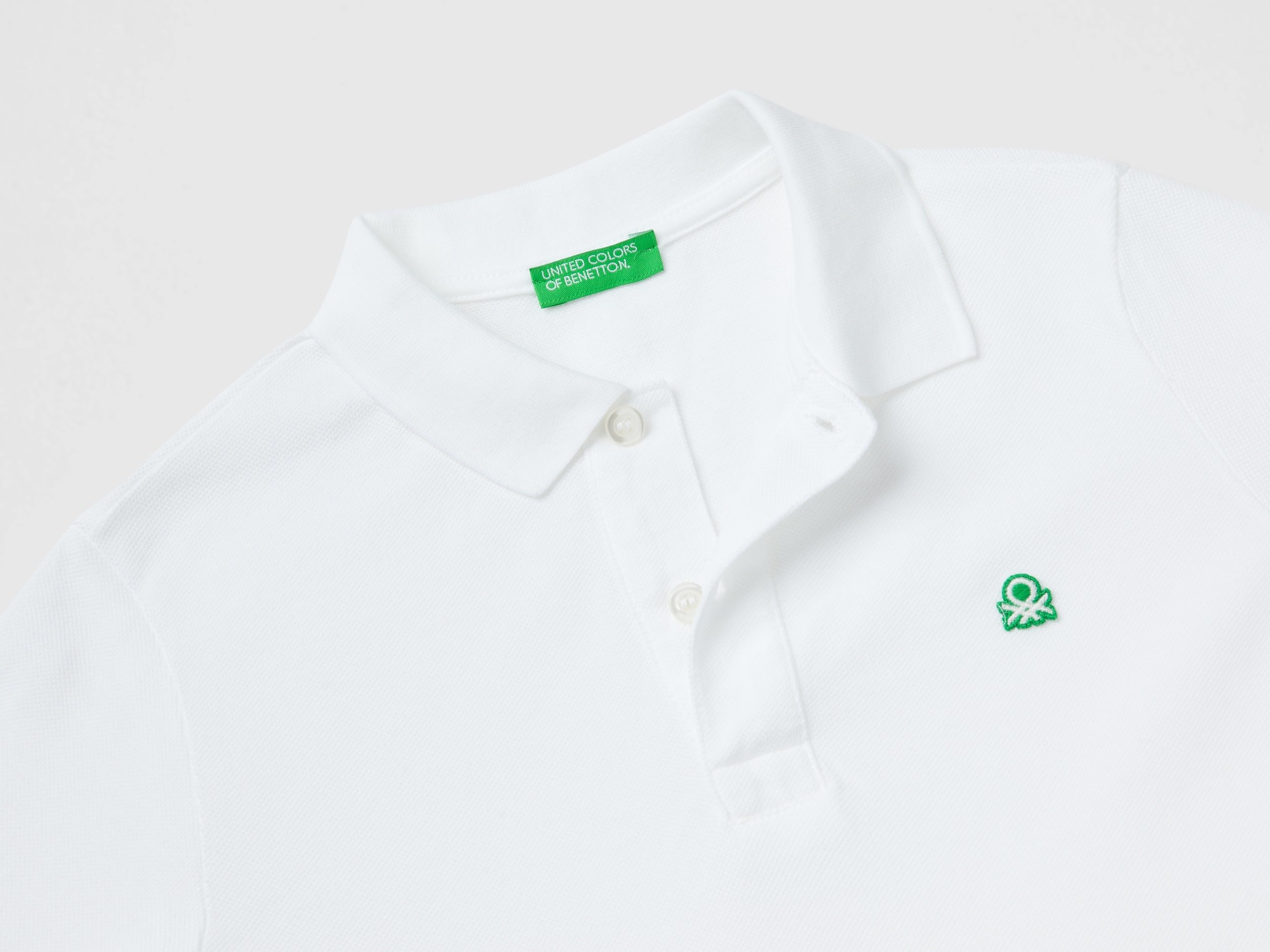 United Colors Of Benetton / Поло из ткани пике с длинным рукавом для мальчика