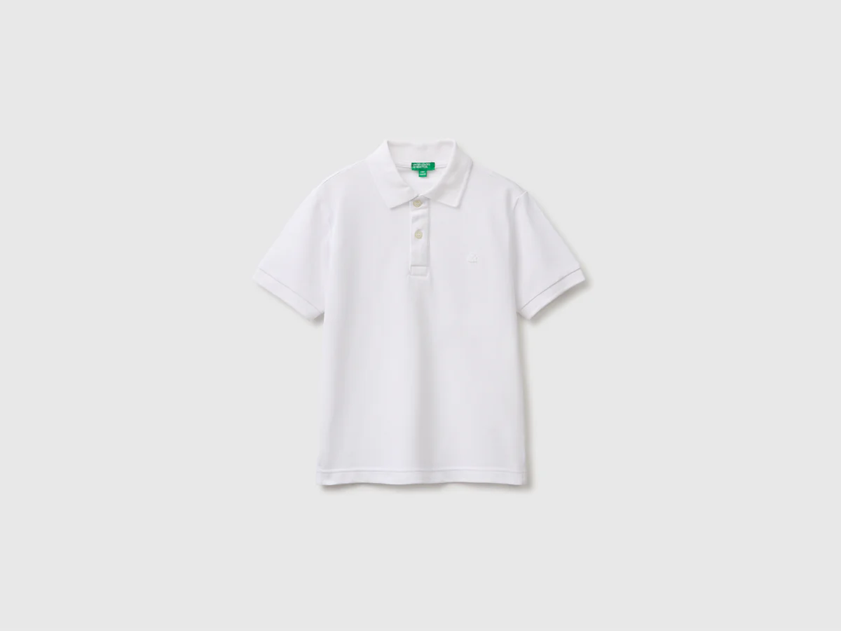 United Colors Of Benetton / Поло из ткани пике с коротким рукавом для мальчика