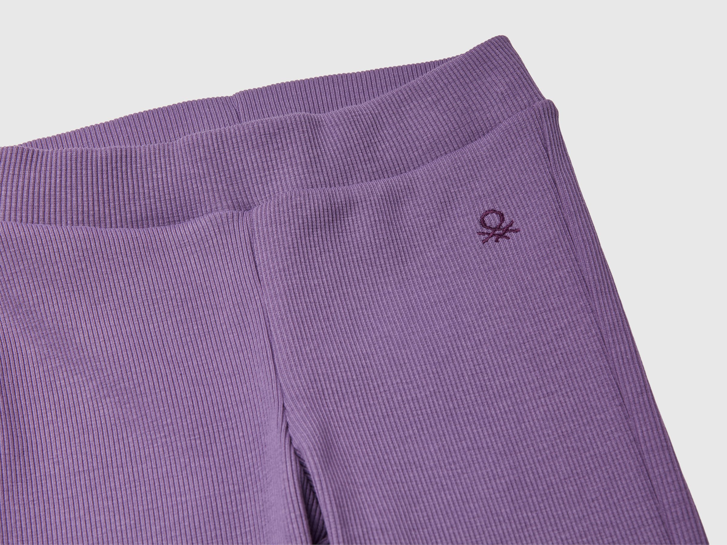 United Colors Of Benetton / Легинсы расклешенные для девочки - фото 3