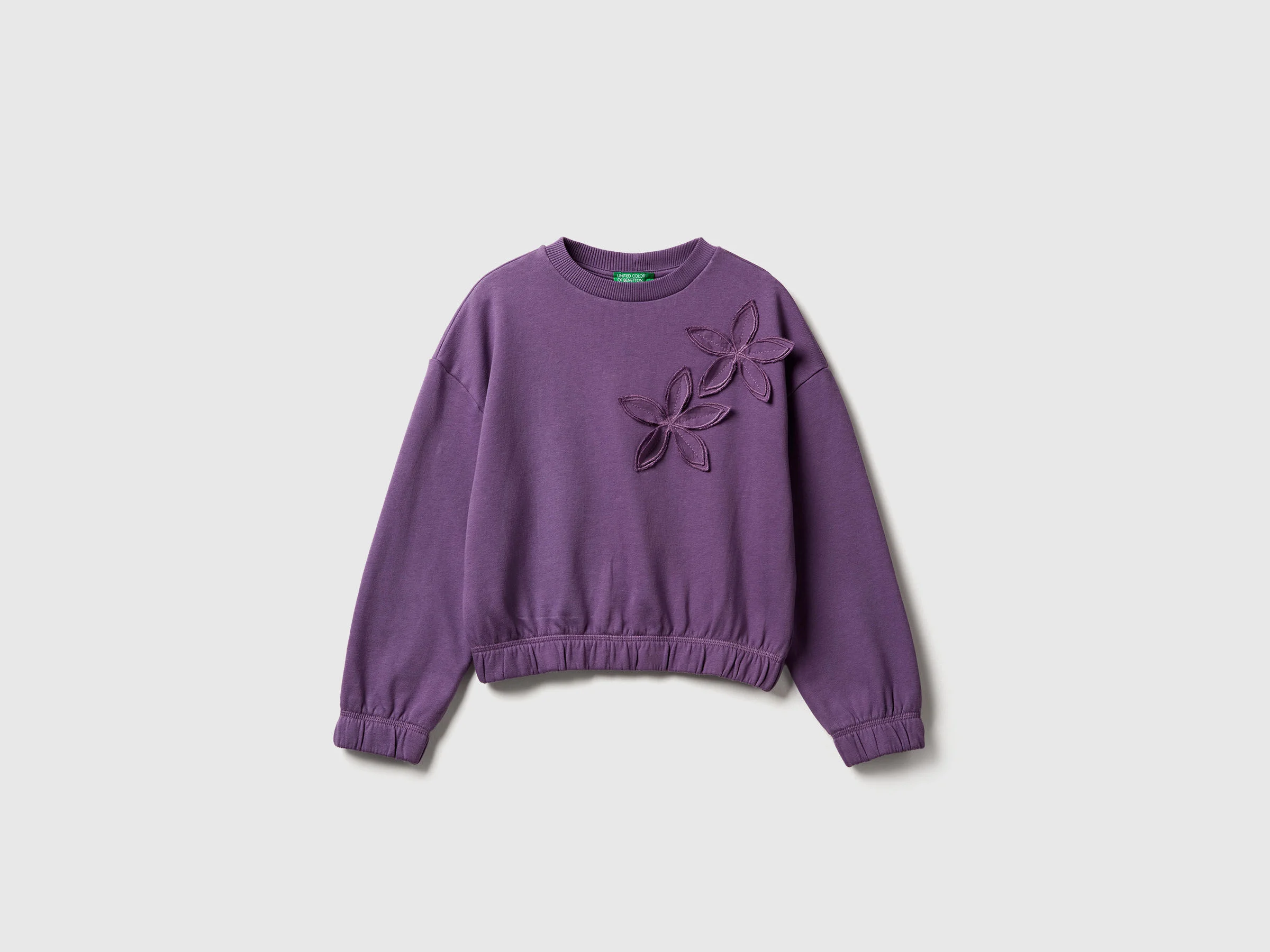 United Colors Of Benetton / Свитшот с аппликацией для девочки