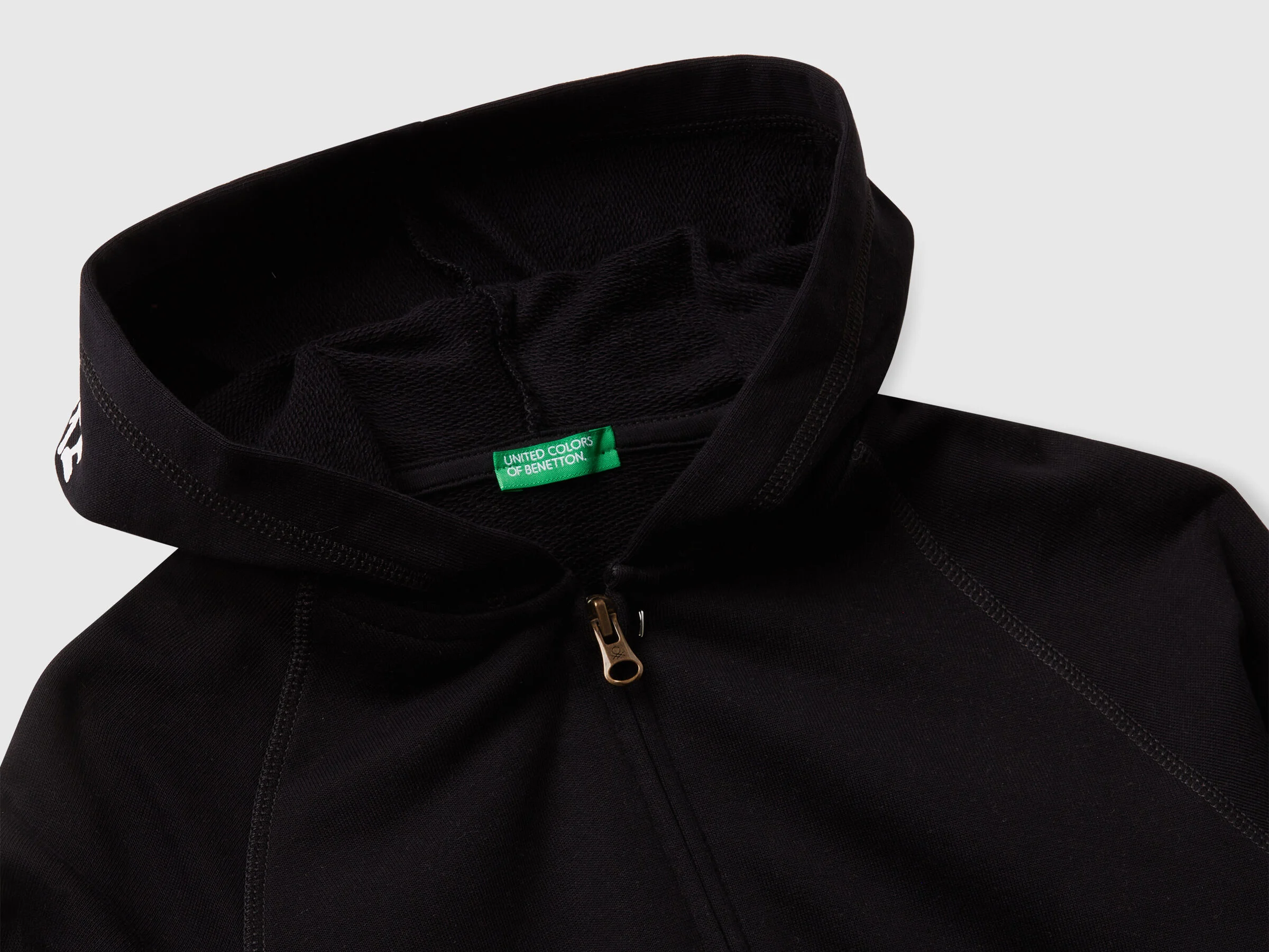 United Colors Of Benetton / Толстовка на молнии с принтом для мальчика