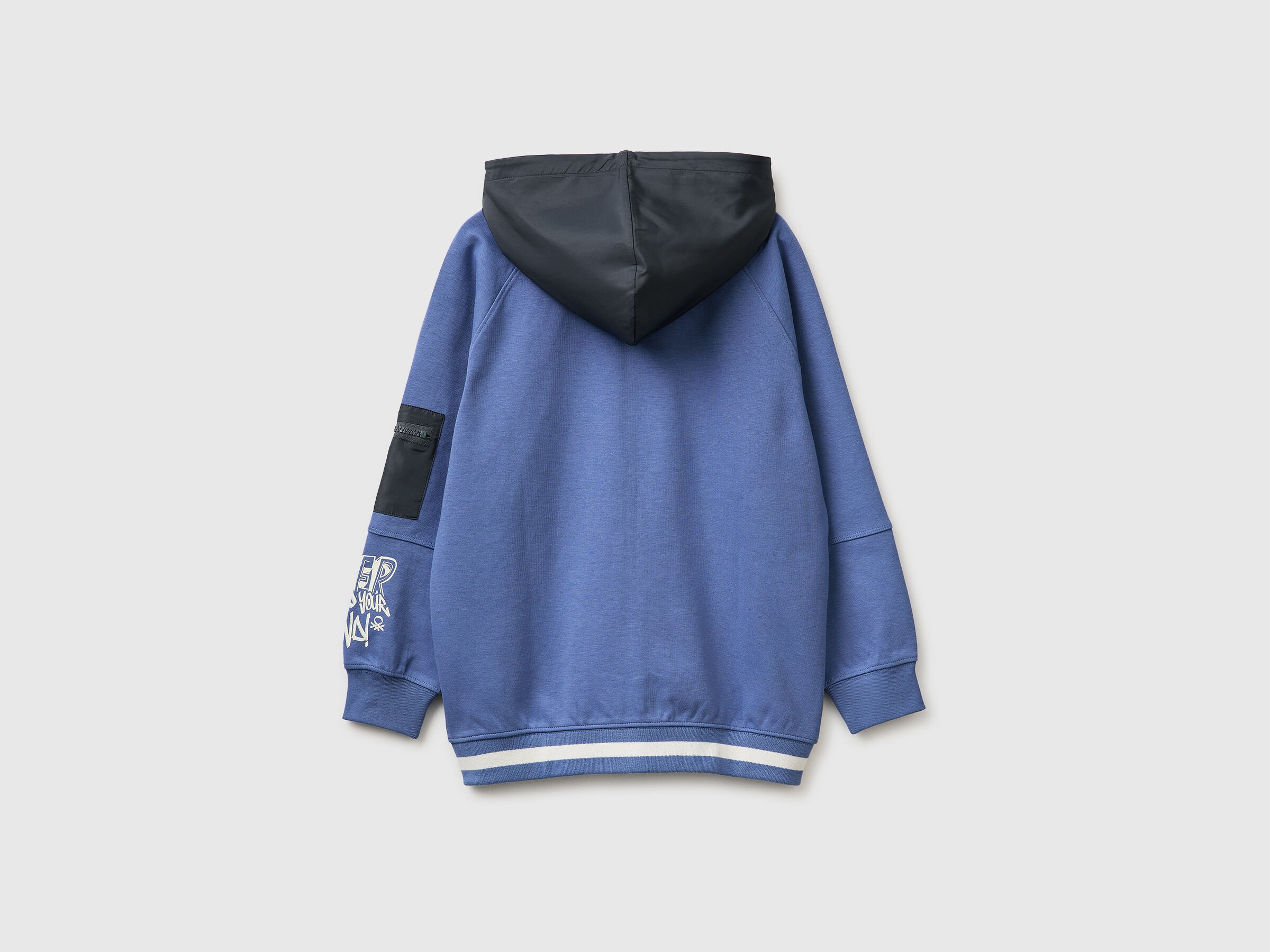 United Colors Of Benetton / Толстовка на молнии с принтом для мальчика - фото 2