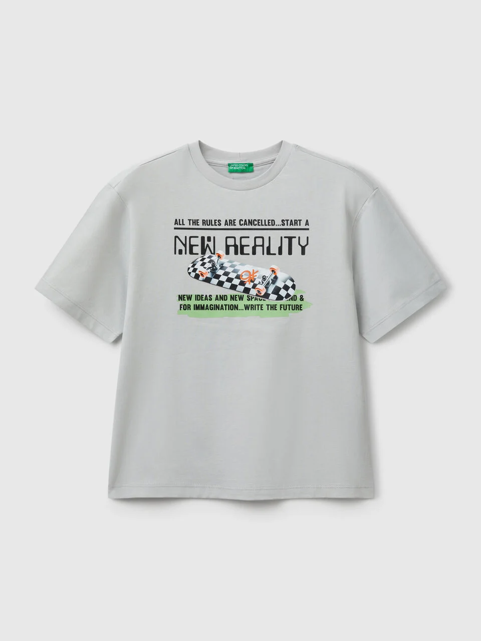 United Colors Of Benetton / Футболка с принтом для мальчика