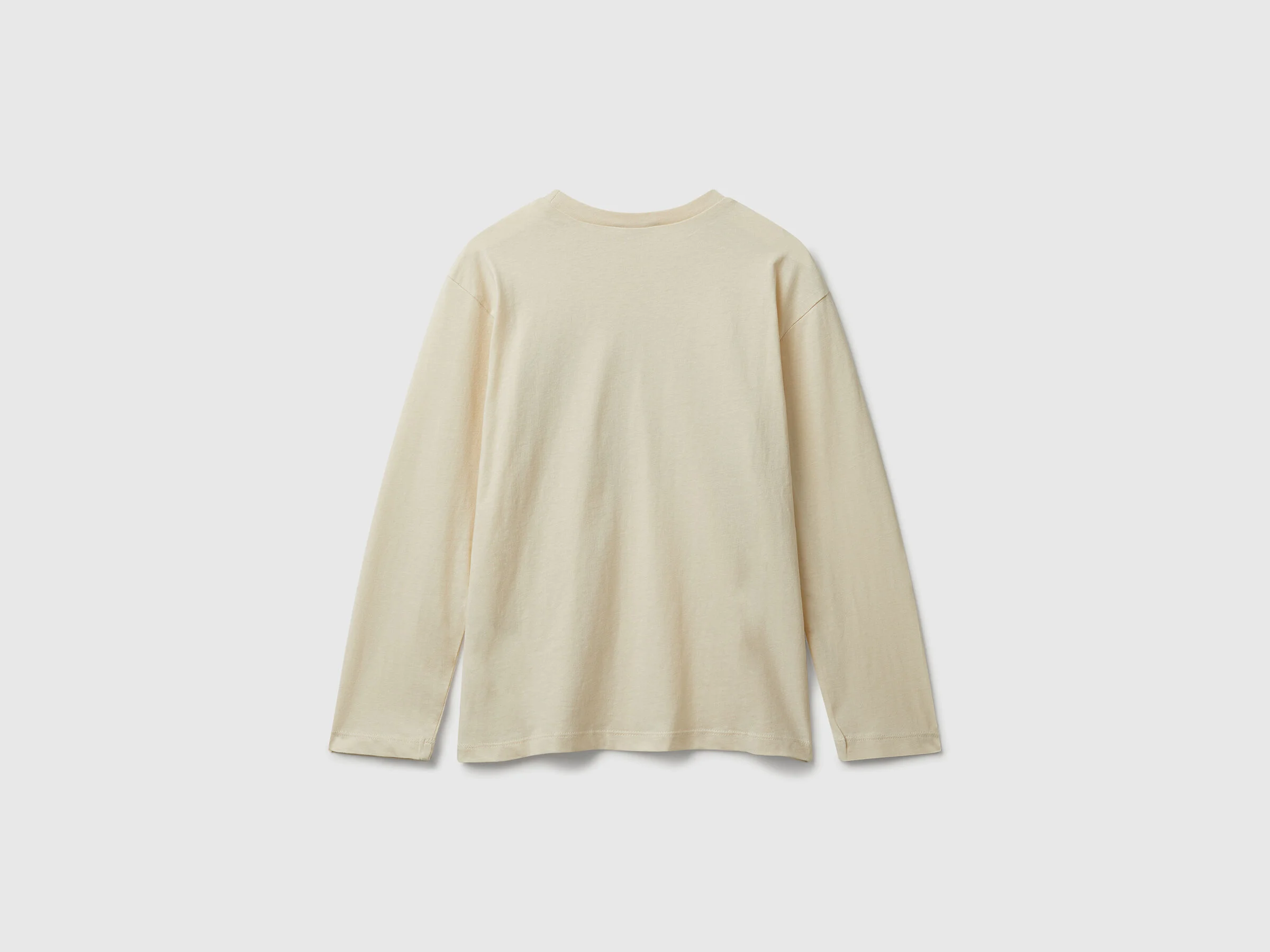 United Colors Of Benetton / Лонгслив с принтом для мальчика - фото 2