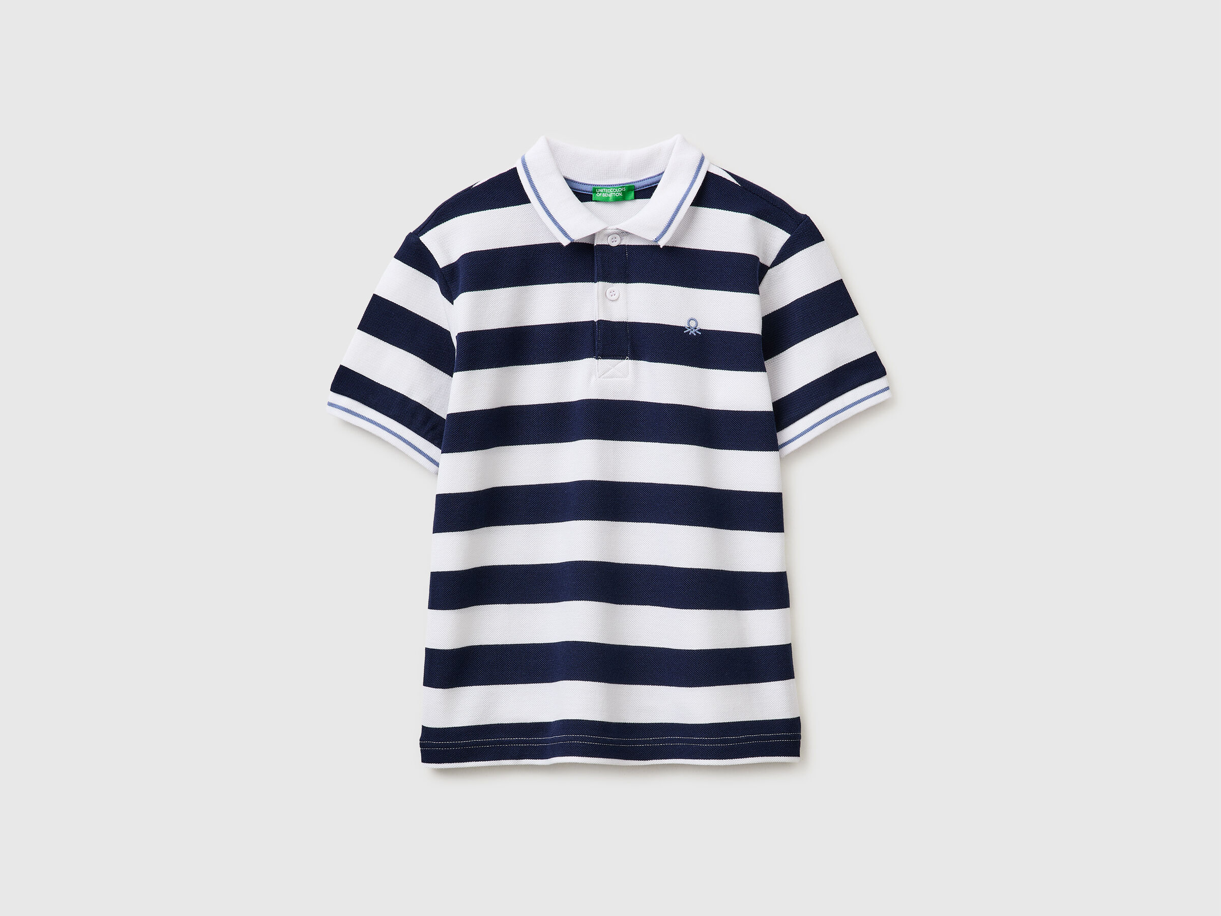 United Colors Of Benetton / Поло из ткани пике с коротким рукавом для мальчика