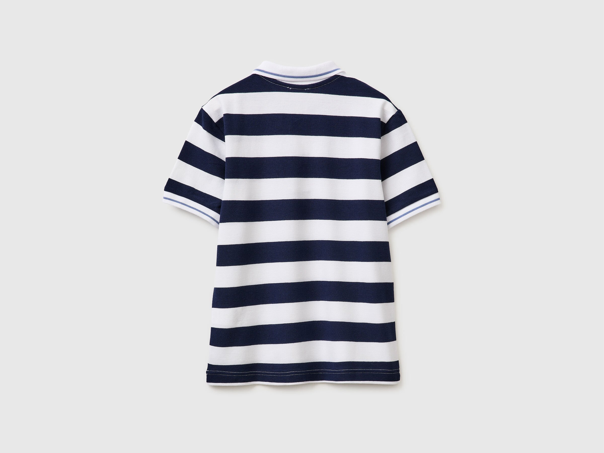 United Colors Of Benetton / Поло из ткани пике с коротким рукавом для мальчика - фото 2