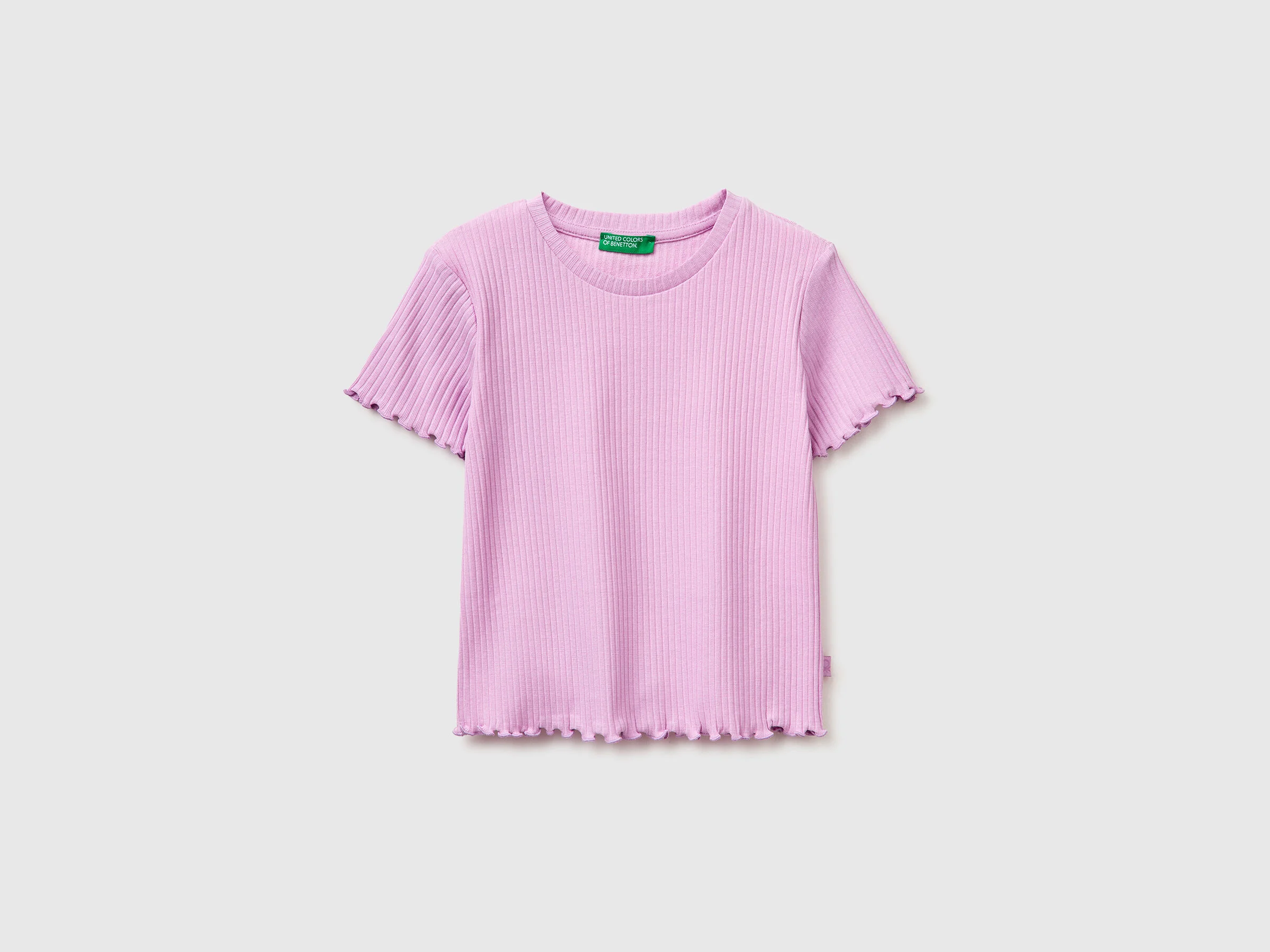 United Colors Of Benetton / Футболка в рубчик для девочки