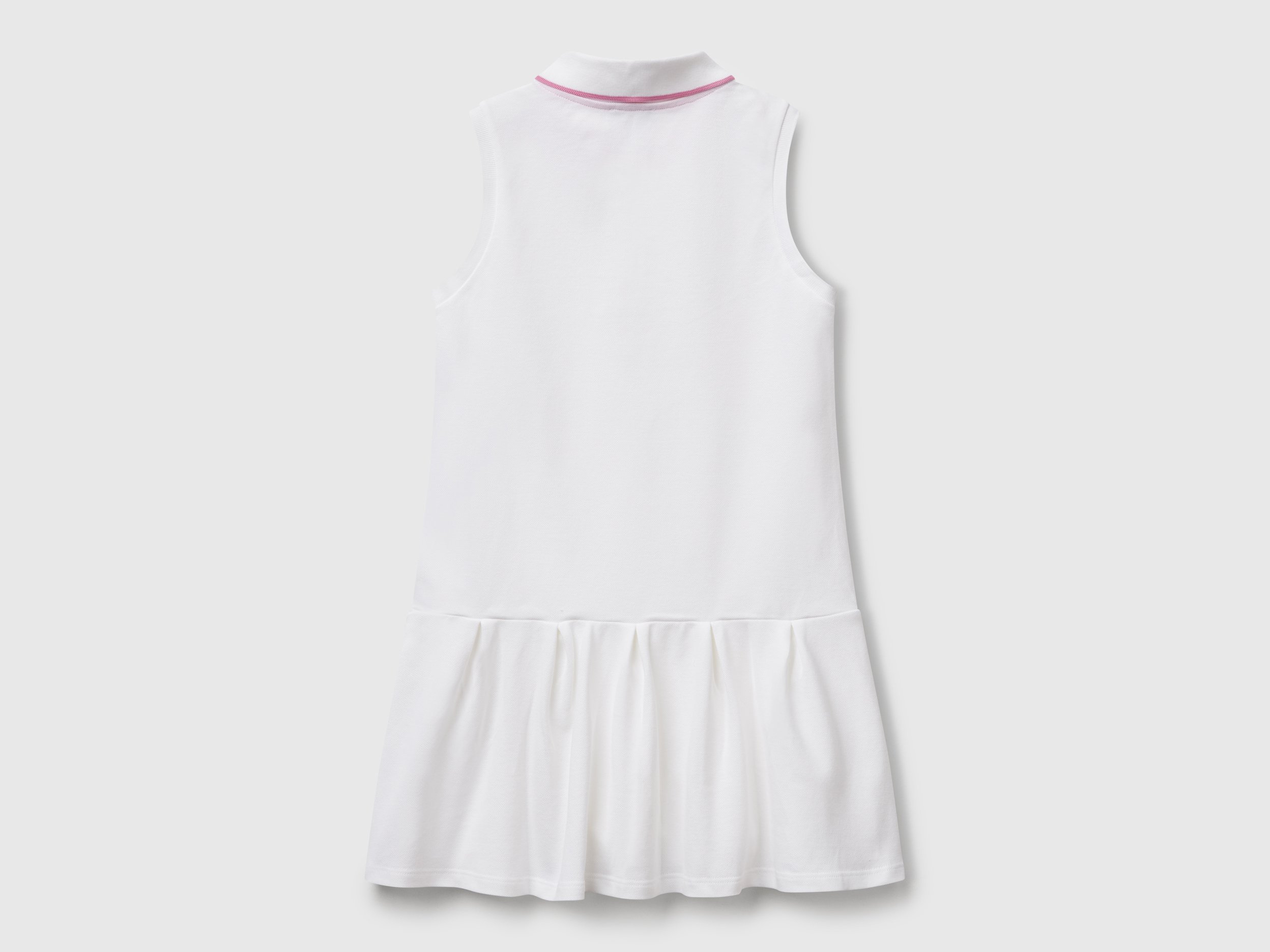 United Colors Of Benetton / Платье-поло из ткани пике для девочки