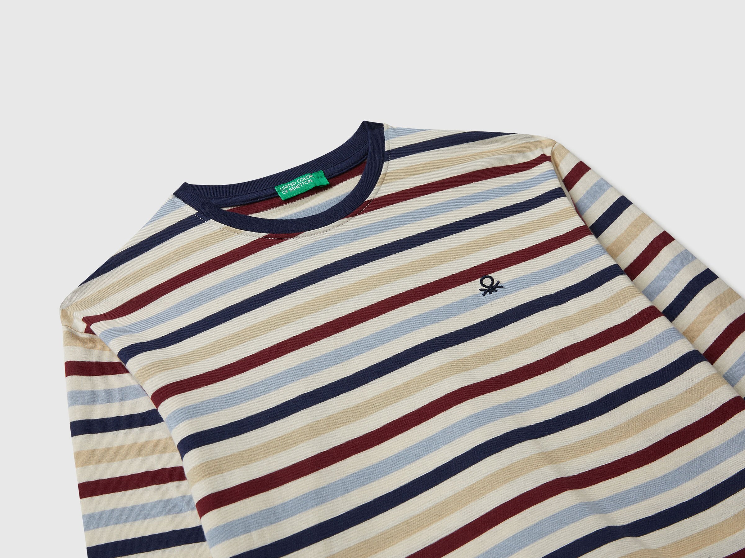 United Colors Of Benetton / Лонгслив с принтом для мальчика - фото 3