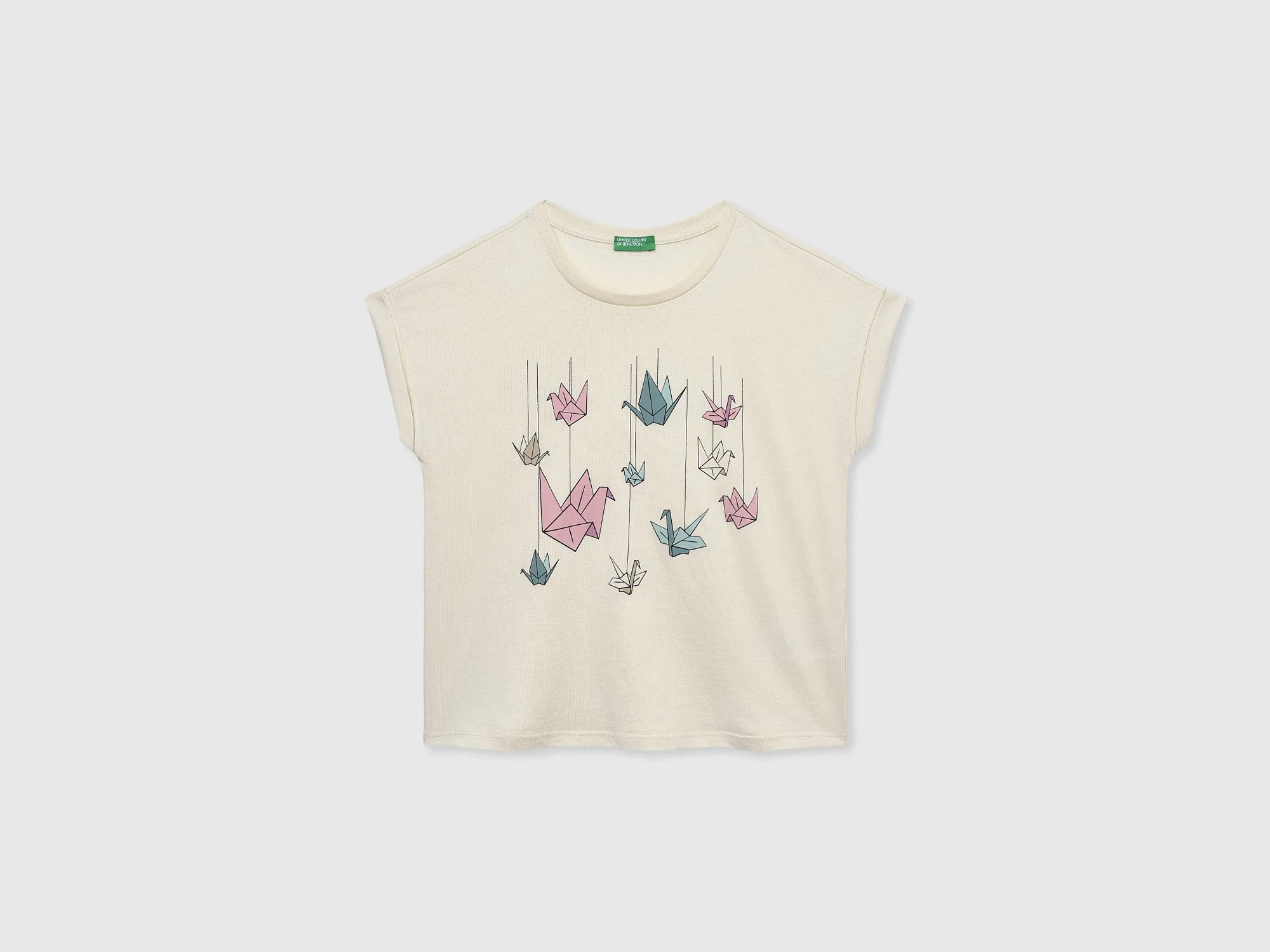 United Colors Of Benetton / Футболка с принтом для девочки