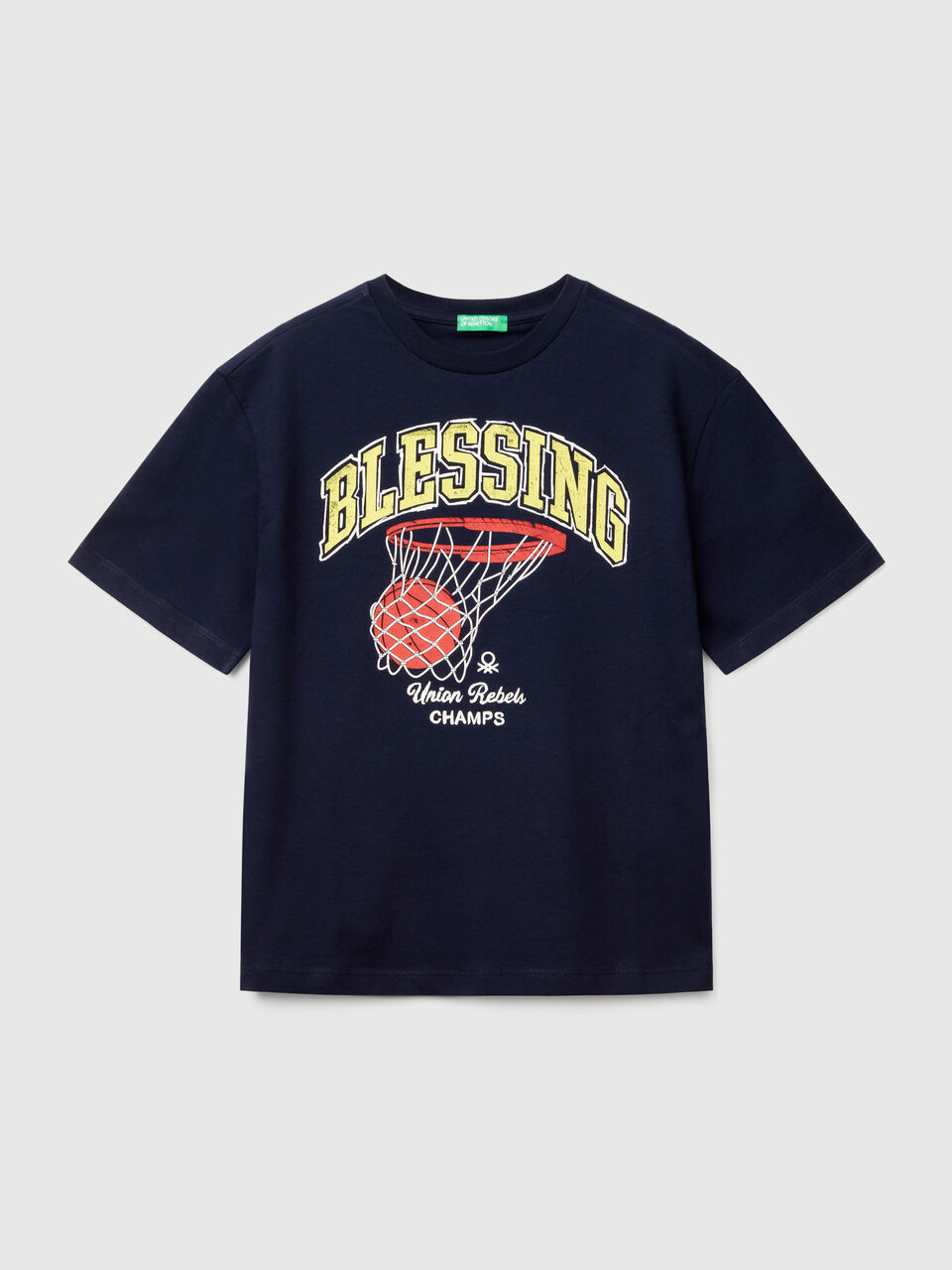 United Colors Of Benetton / Футболка с принтом для мальчика