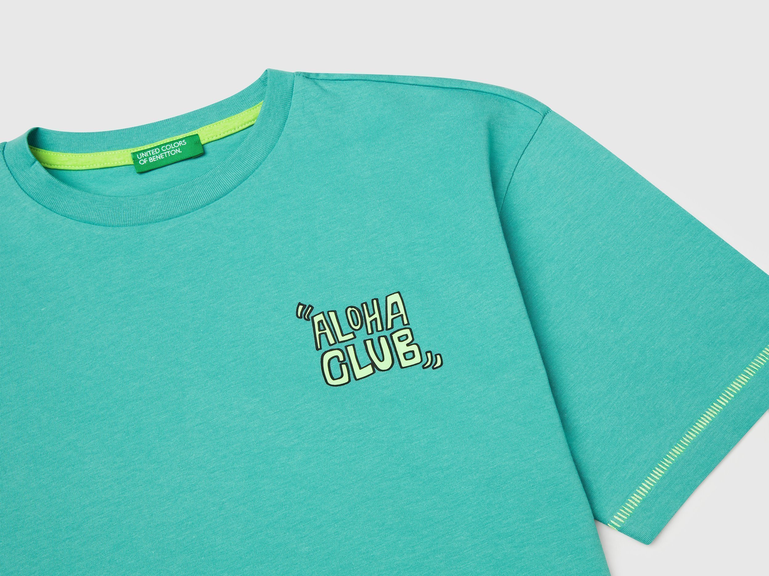 United Colors Of Benetton / Футболка с принтом на спине для мальчика