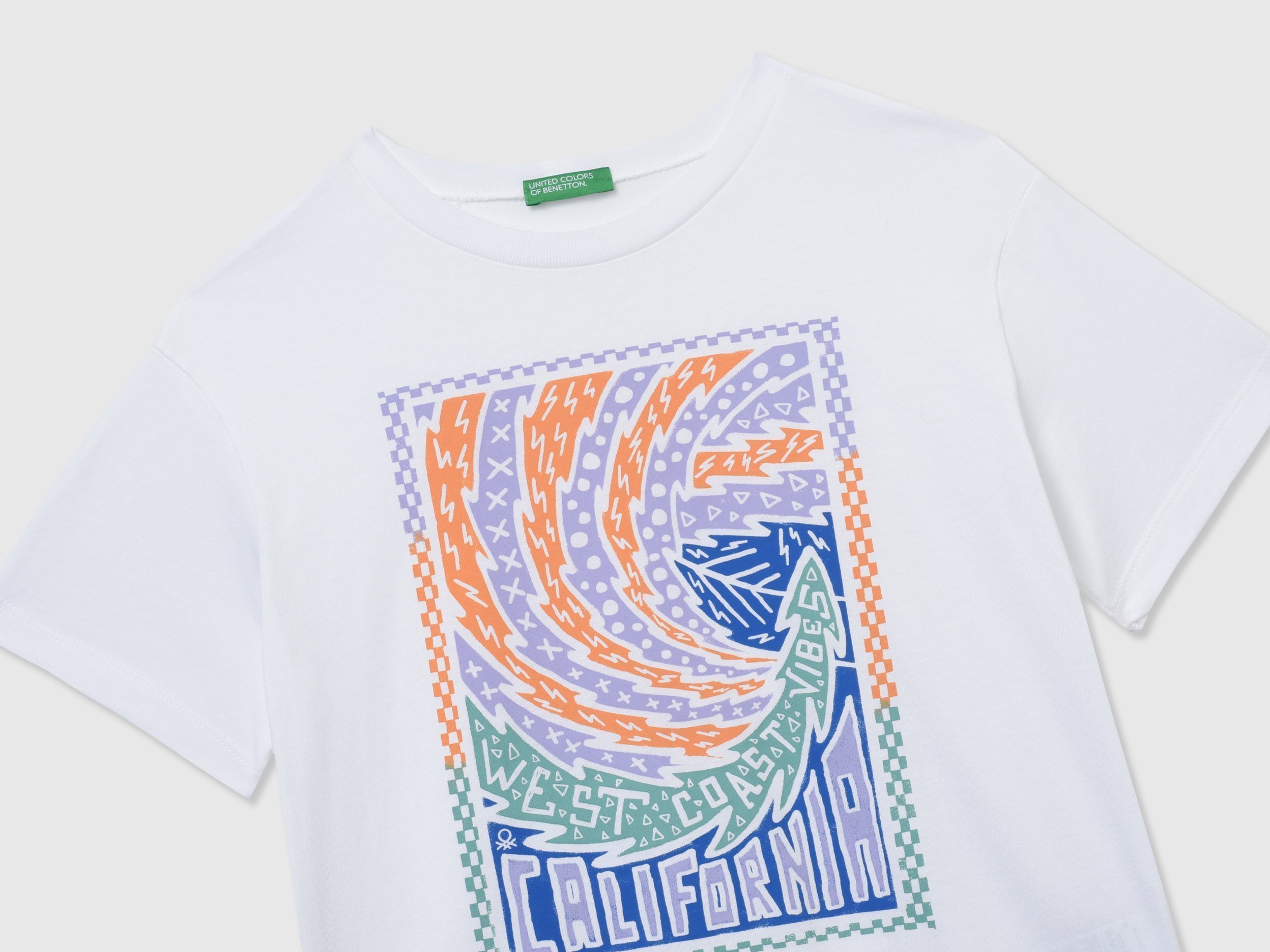 United Colors Of Benetton / Футболка с принтом для мальчика - фото 3