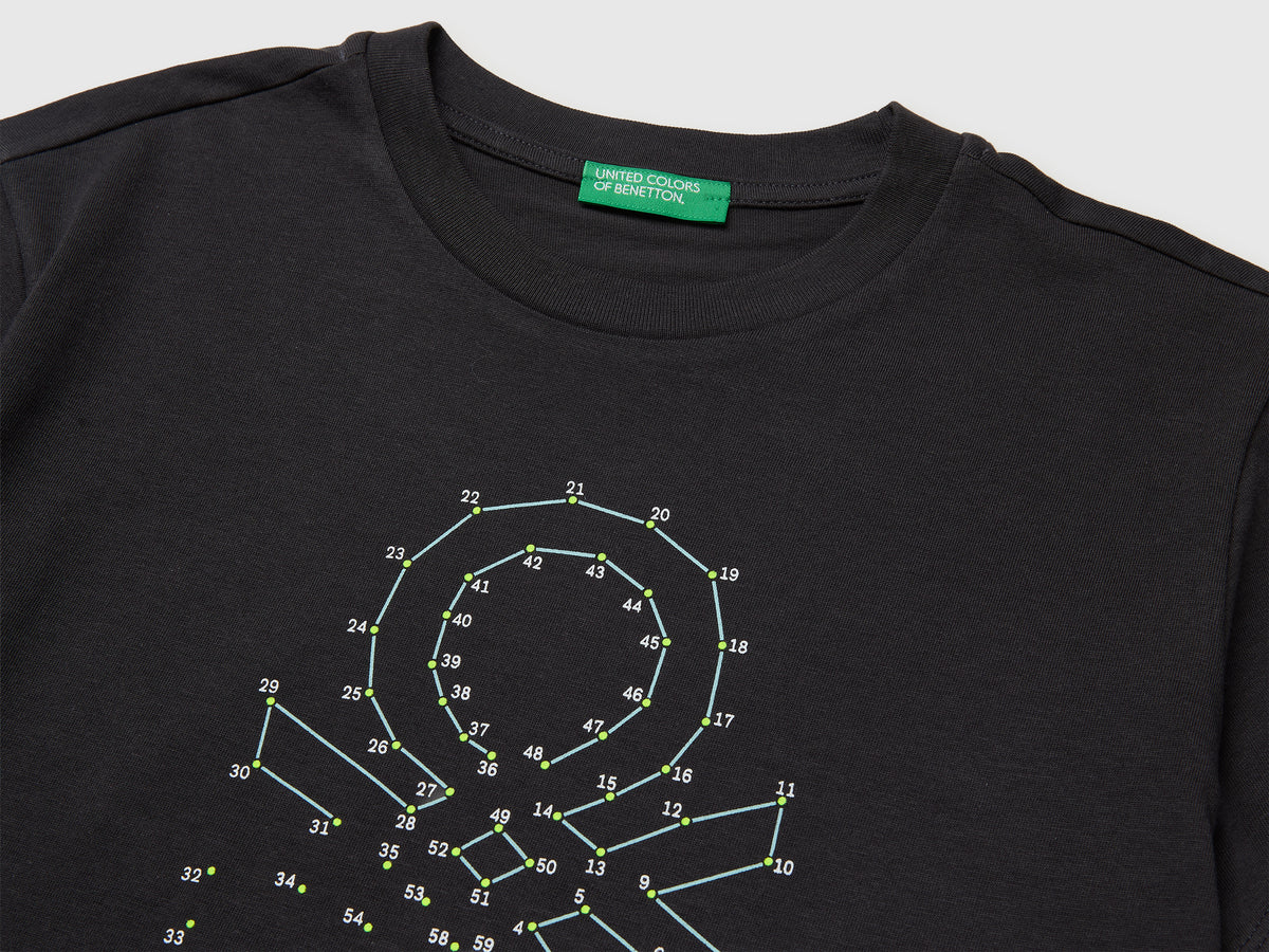 United Colors Of Benetton / Футболка с принтом для мальчика