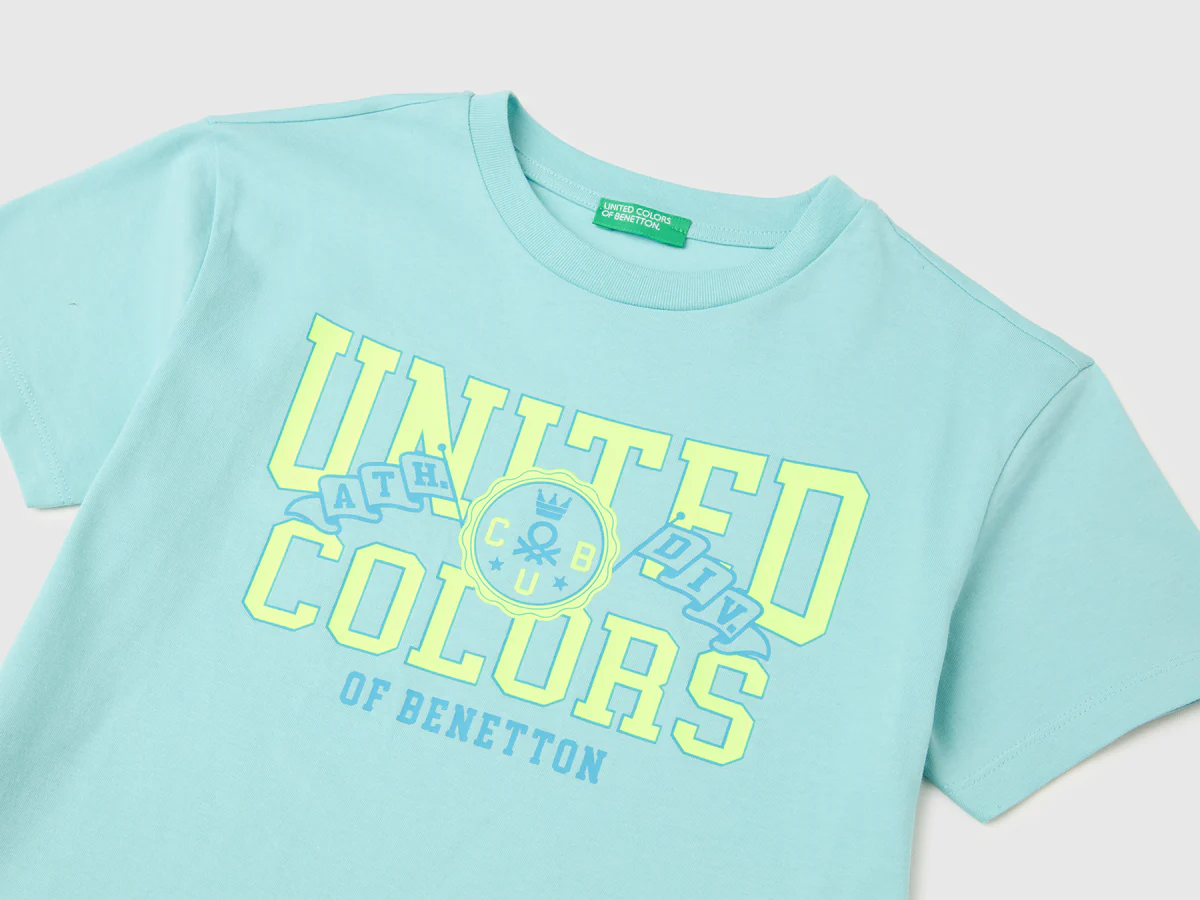 United Colors Of Benetton / Футболка с принтом для мальчика