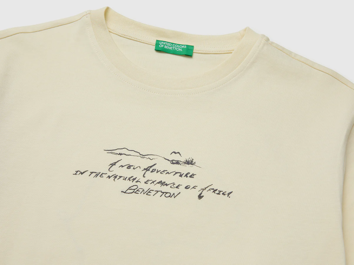 United Colors Of Benetton / Футболка с принтом для мальчика
