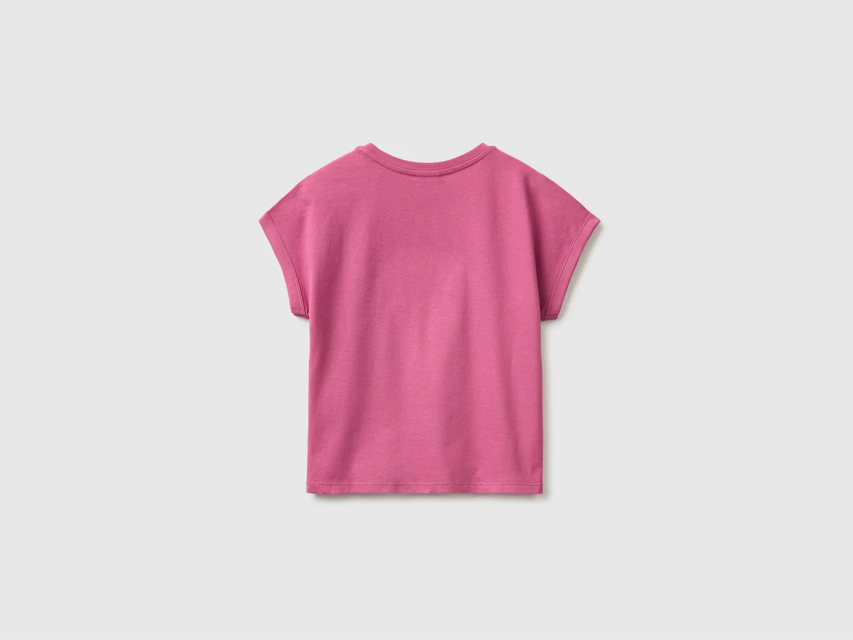 United Colors Of Benetton / Футболка со стразами для девочки