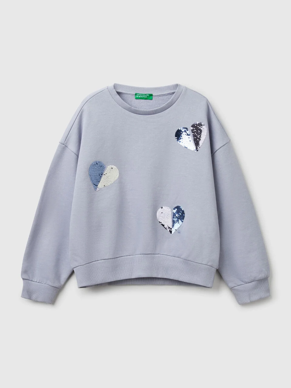 United Colors Of Benetton / Свитшот с пайетками для девочки