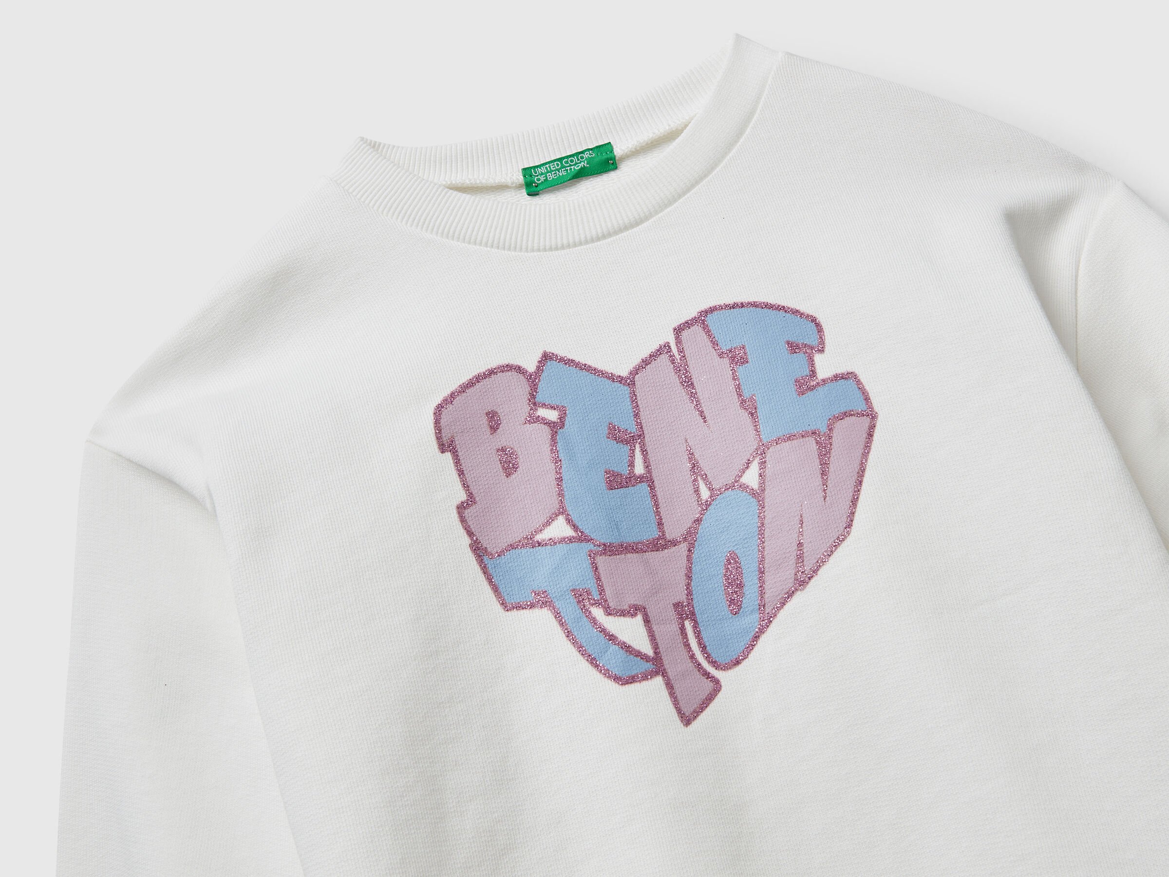 United Colors Of Benetton / Свитшот с логотипом для девочки