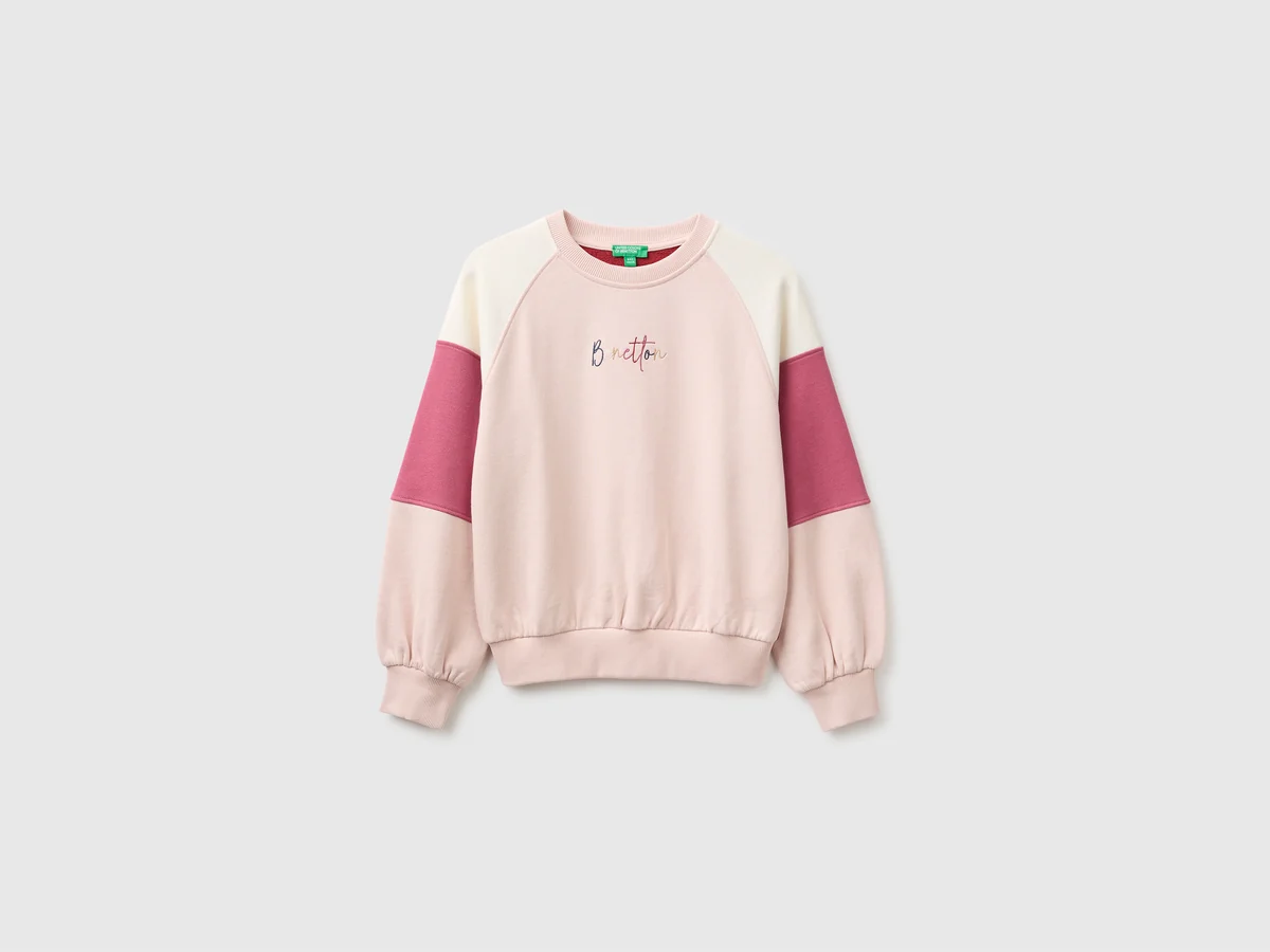 United Colors Of Benetton / Свитшот с логотипом для девочки