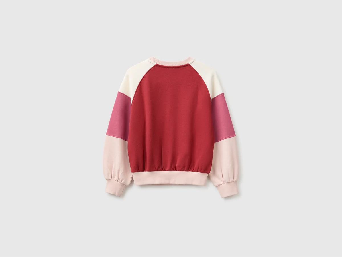 United Colors Of Benetton / Свитшот с логотипом для девочки - фото 2