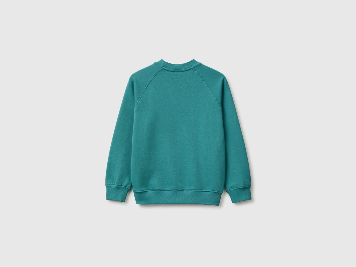 United Colors Of Benetton / Свитшот с логотипом для мальчика - фото 2
