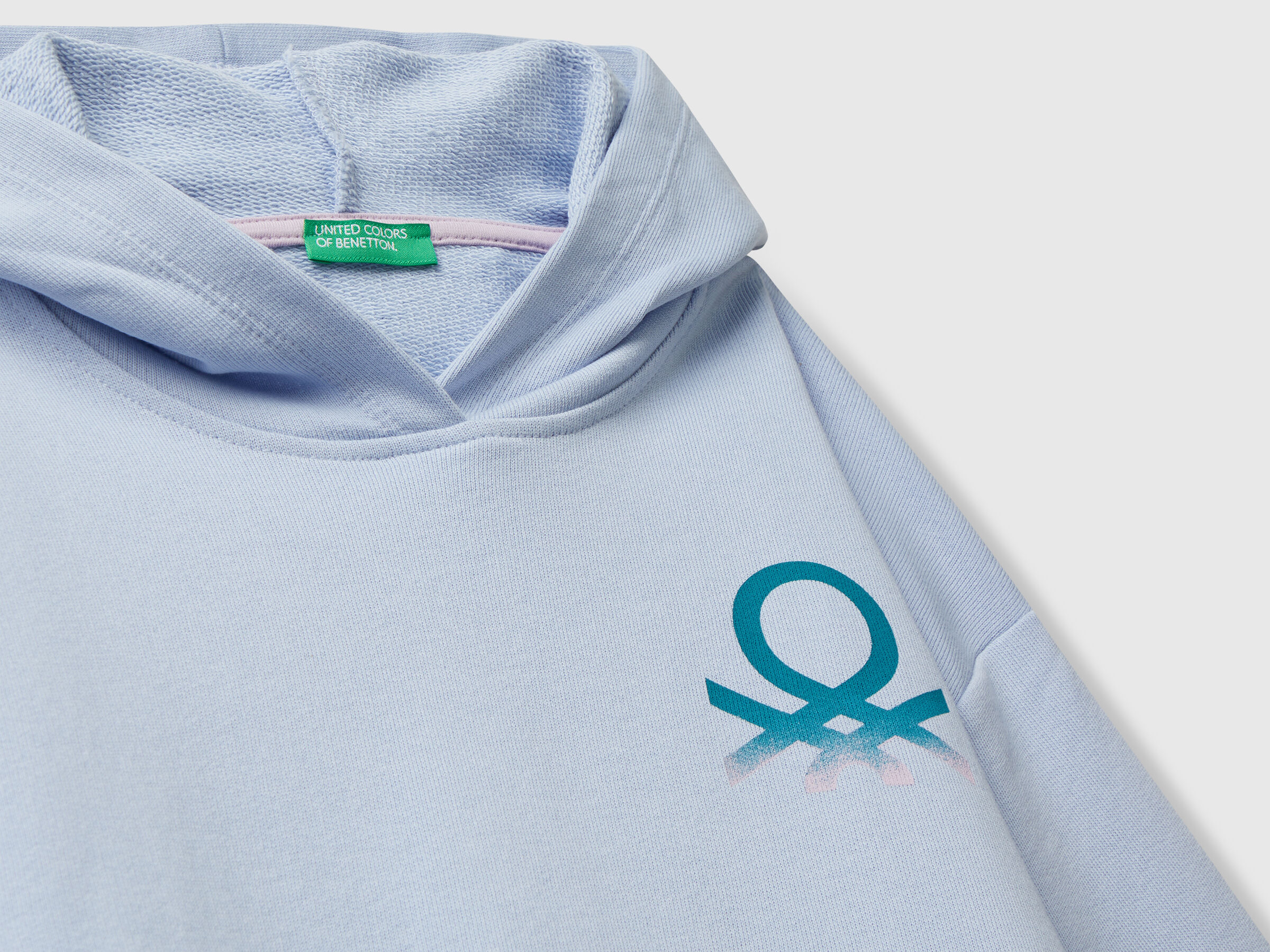 United Colors Of Benetton / Худи с логотипом для девочки