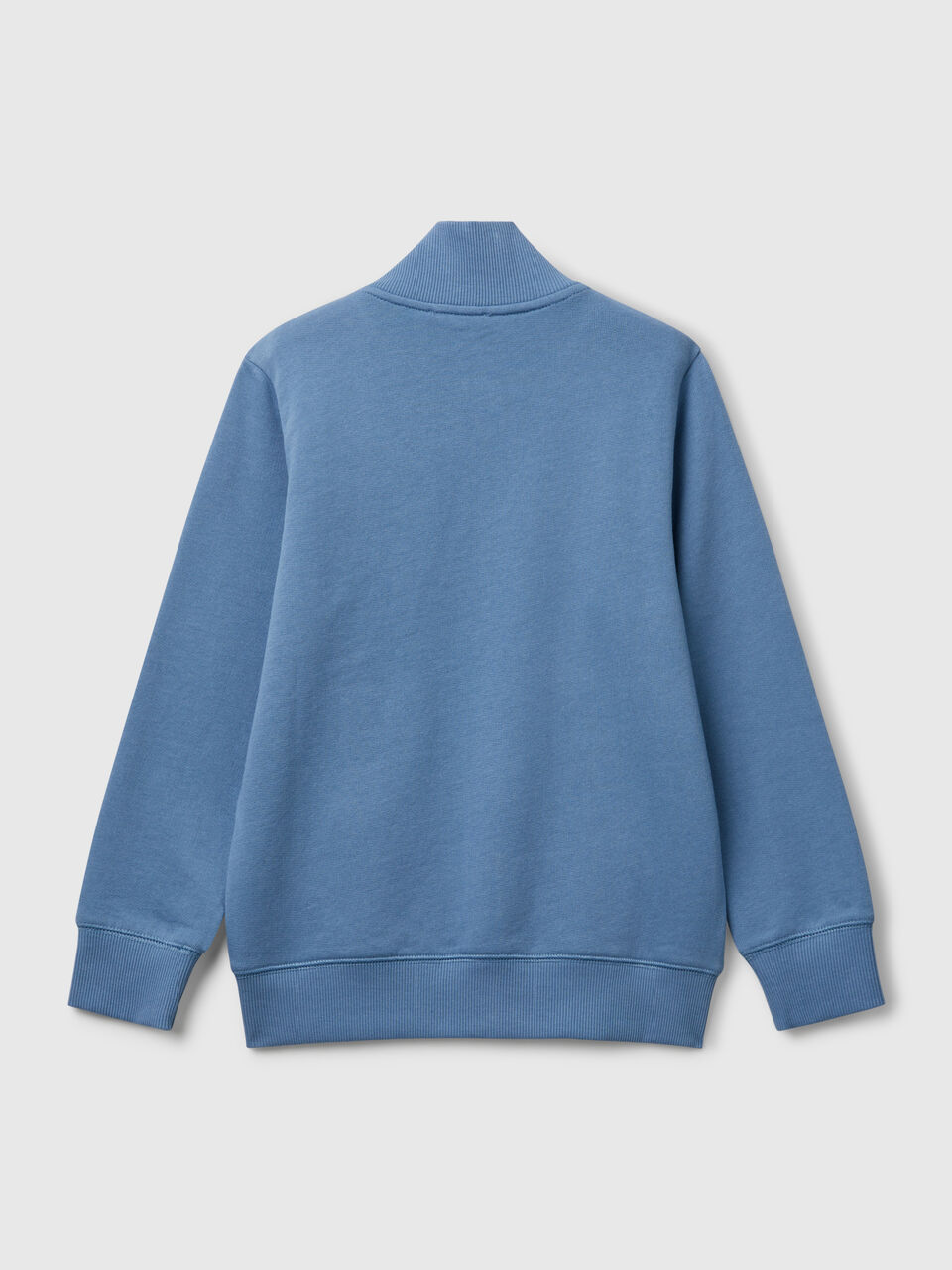 United Colors Of Benetton / Толстовка на молнии с логотипом для мальчика - фото 2