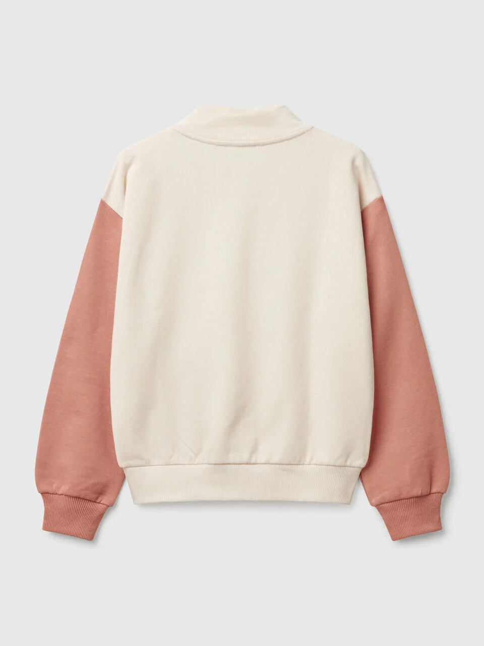 United Colors Of Benetton / Толстовка на молнии с логотипом для девочки