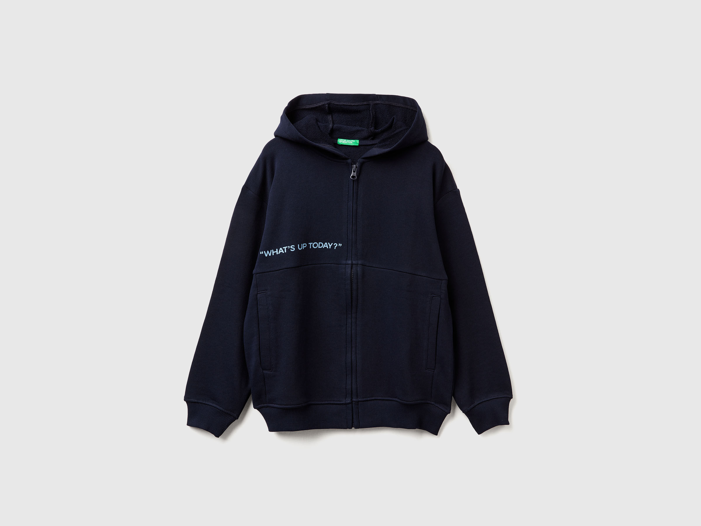 United Colors Of Benetton / Толстовка на молнии с принтом для мальчика