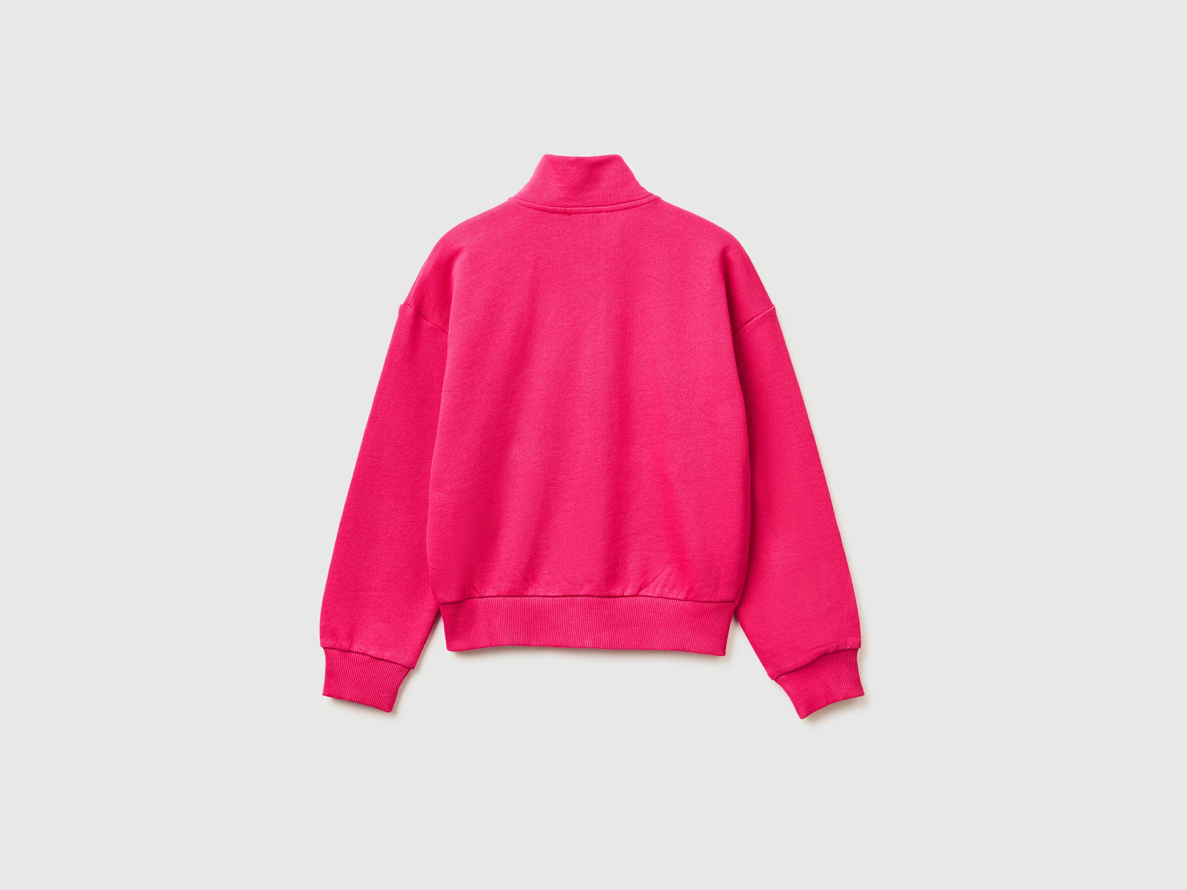 United Colors Of Benetton / Толстовка на молнии с логотипом для девочки