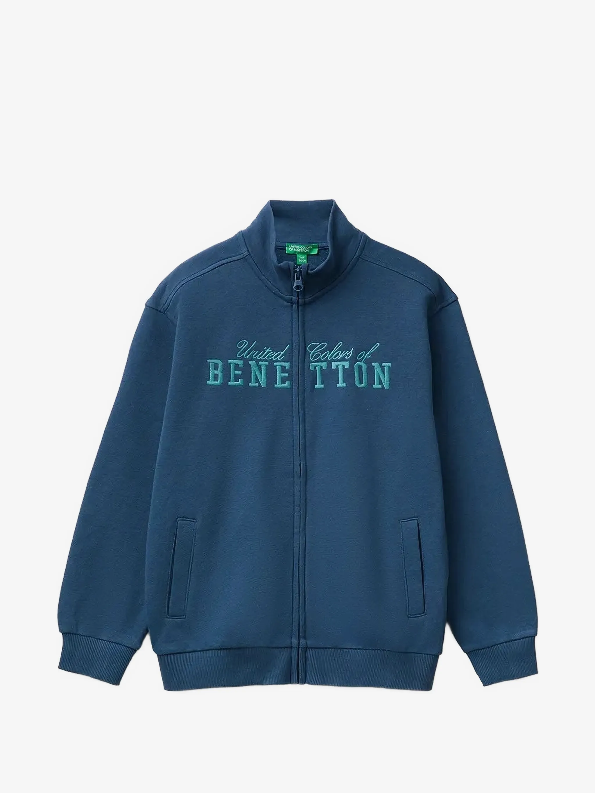 United Colors Of Benetton / Толстовка на молнии с логотипом для мальчика