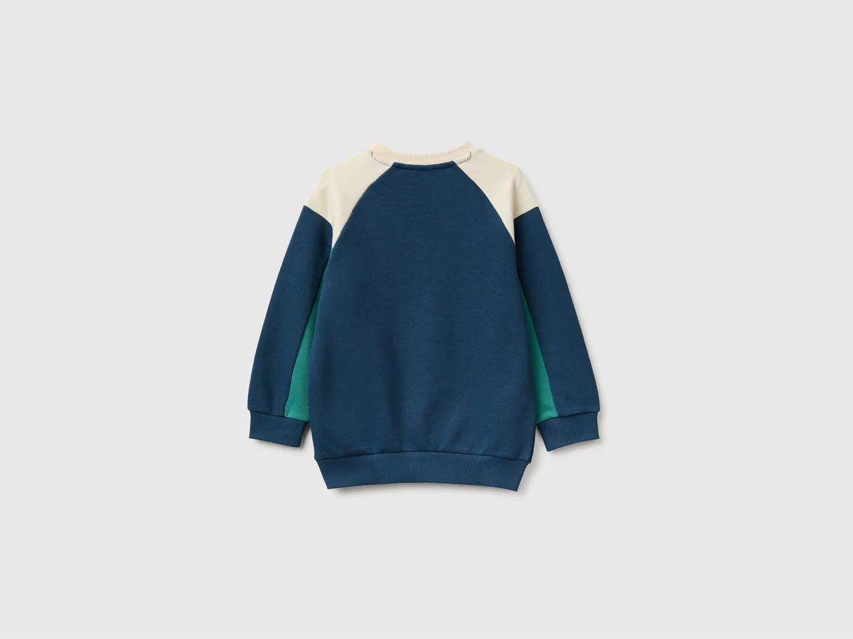 United Colors Of Benetton / Свитшот с логотипом для мальчика - фото 2