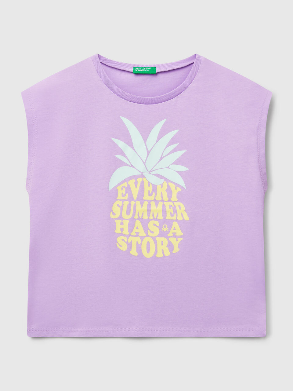 United Colors Of Benetton / Футболка с принтом для девочки