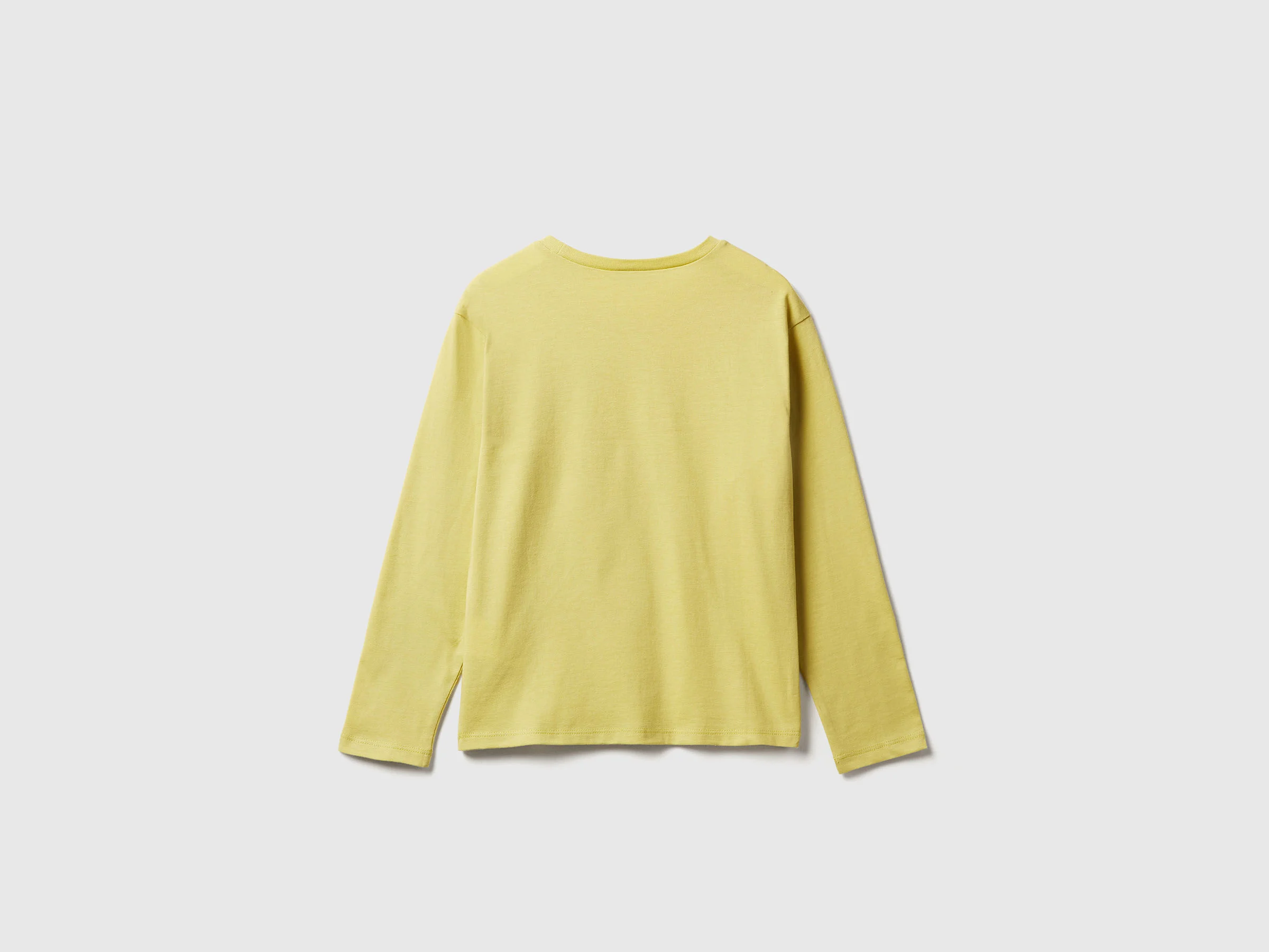 United Colors Of Benetton / Лонгслив с принтом для девочки - фото 2