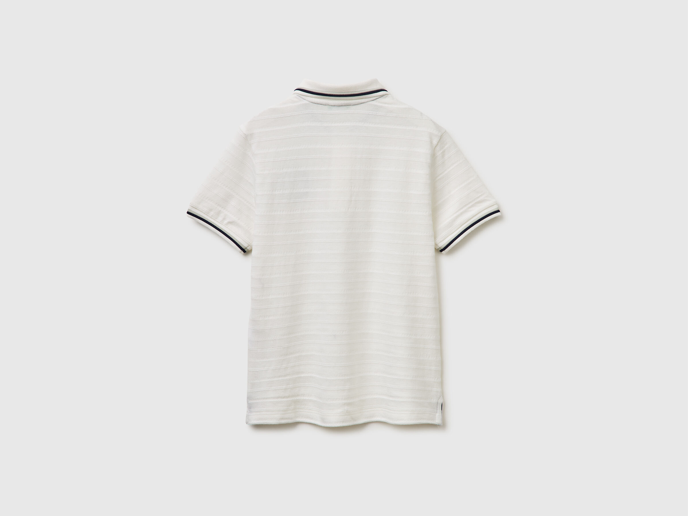 United Colors Of Benetton / Поло из ткани пике с коротким рукавом для мальчика - фото 2