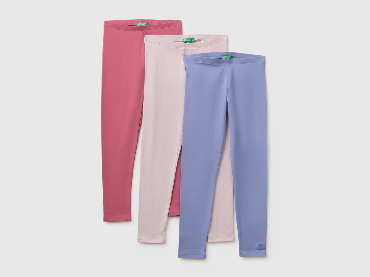 United Colors Of Benetton / Легинсы, 3 шт. для девочки