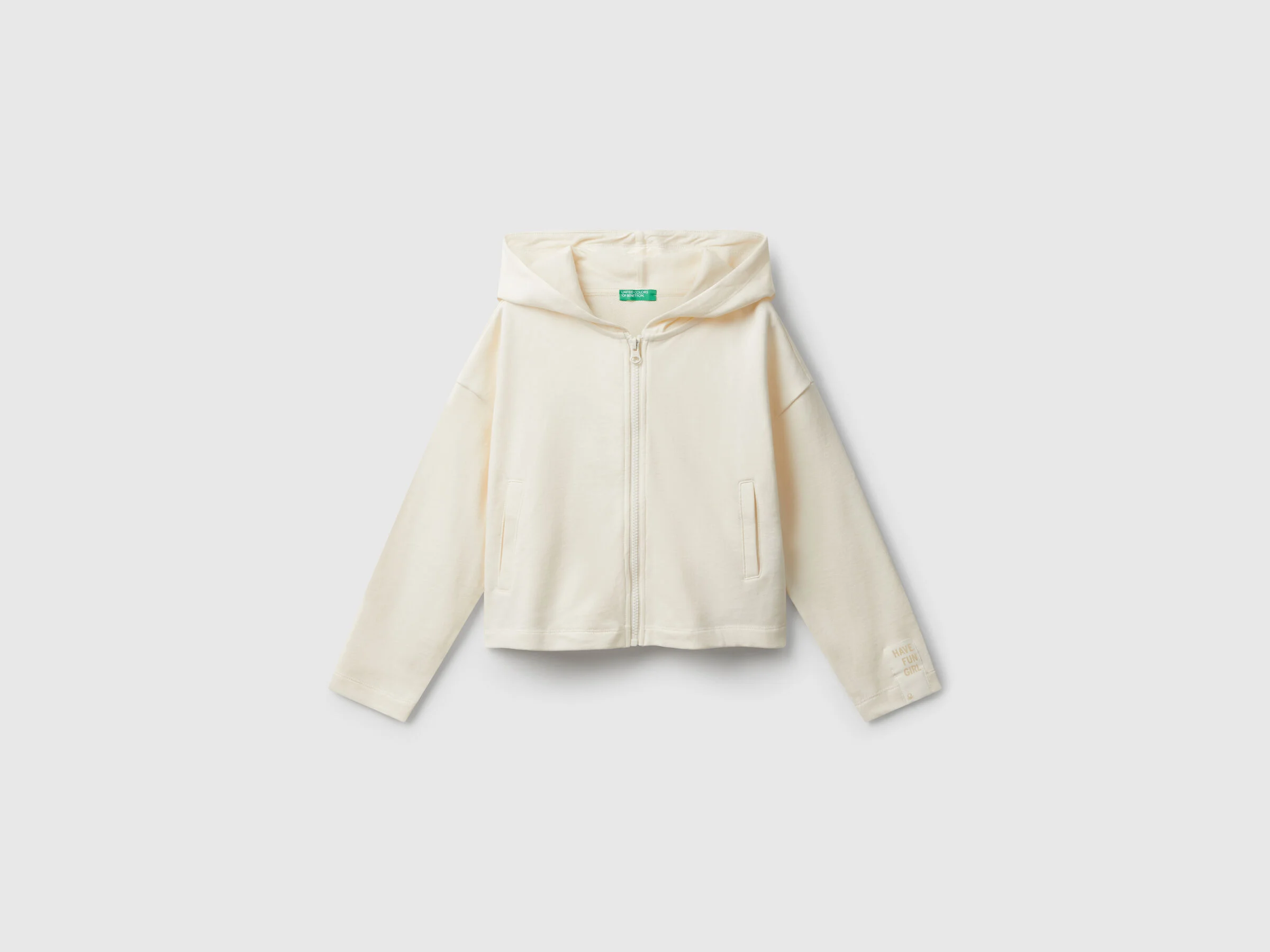 United Colors Of Benetton / Толстовка на молнии для девочки