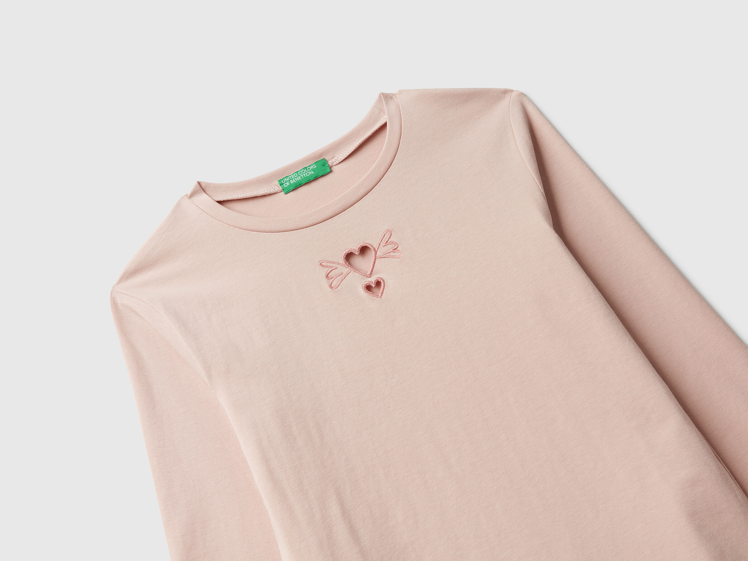 United Colors Of Benetton / Лонгслив для девочки - фото 3